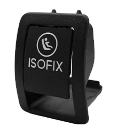 Bil Baksäte Säker Isofix Spänne Montering för GLC W253 2015-2022 Bilbarnstol Säkerhetspanel Spänne