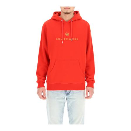 Bel-Air Athletics, hoodie Rood, Heren, Maat:XL
