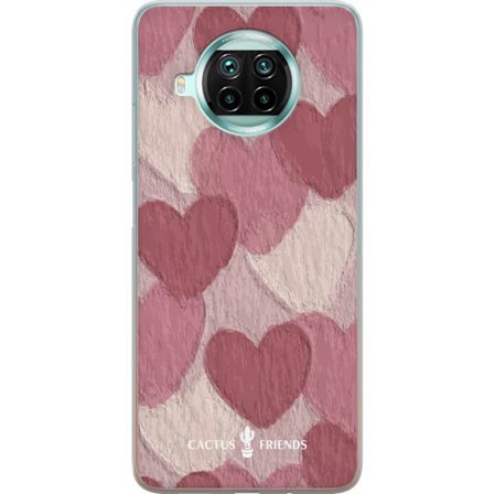 Kompatibelt Mobildeksel til Xiaomi Xiaomi Mi 10T Lite 5G Cactus and Friends - Blush Paper Hearts