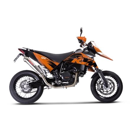 Sistema de Escape Completo GPR Powercone Evo4 - KTM 690 SM 2007-2009
