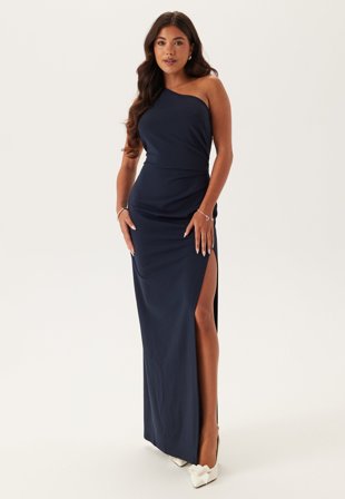 Bubbleroom Occasion-One Shoulder Maxi Dress-M