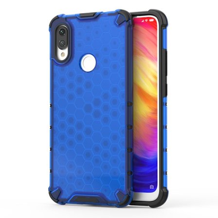 Bofink Honeycomb Xiaomi Redmi Note 7 skal - Blå