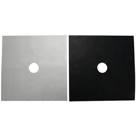 8 st gas spis skyddsplattor spis brännare skydd foder lock spis rengörare lock återanvändbara gas spis mattor