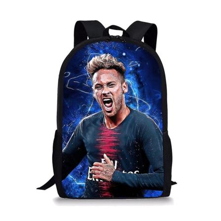 Fodboldstjerne-Neymar Jr. Skole tasker til drenge og piger 3d print skole rygsække børn taske børnehave rygsæk barn bogtaske DB A6