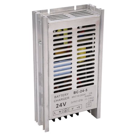 Generator Batterilader med Konstant Strøm Hurtiglading Aluminiumlegering 160‐250V DC24V