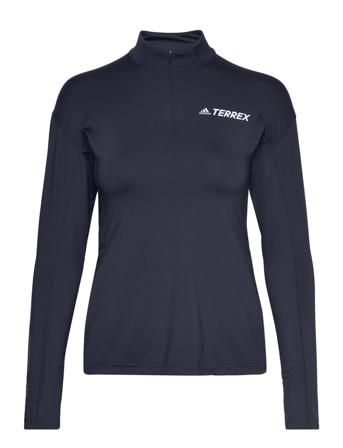 Terrex Xperior Top Langærmet T-shirt Blå Adidas Performance