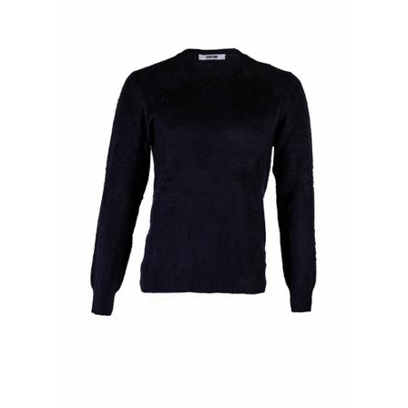 Mauro Grifoni, Round-neck Knitwear Zwart, Heren, Maat:M