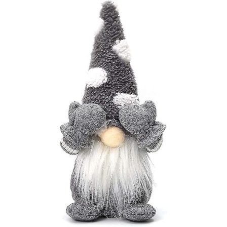 Jule Nisse Mini Plys Håndlavet Julemand Klud Dukke Snemand Jule Figurer Legetøj Fødselsdag Gave