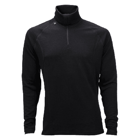 Ulvang 50fifty 2.0 Turtle Neck With Zip Men's Men base layer tops Black M