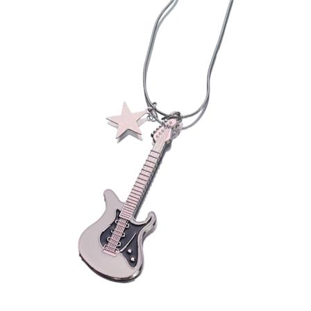 Y2k Hot Girls Guitar Star Pentagram Riipus Kaulakorut Sweet Cool Kaulakoru Käärme ketjut Naisten korealaiset muotikorut