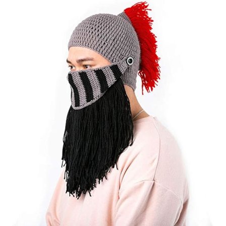 Huer til Mænd og Kvinder Vinter Sjove Kreative Romersk Ridder Hat Håndlavet K