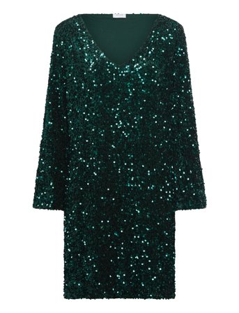 Vila | Vifaith V-Neck L/S Sequin Dress/Vol | XS