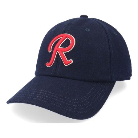 American Needle - Blå unconstructed Keps - Seattle Rainers Archive Legend Navy Dad Cap @ Hatstore