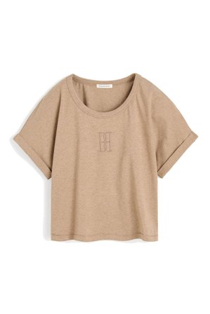 Hedalia Organic Cotton T-shirt Beige Melange L