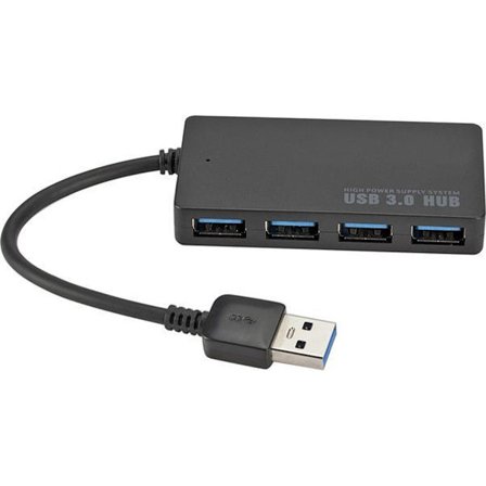Go Go Gadget - USB 3.0 HUB - 4 Portar - Hög Kvalitet - Hållbar - Lätt att Använda - Återanvändbar