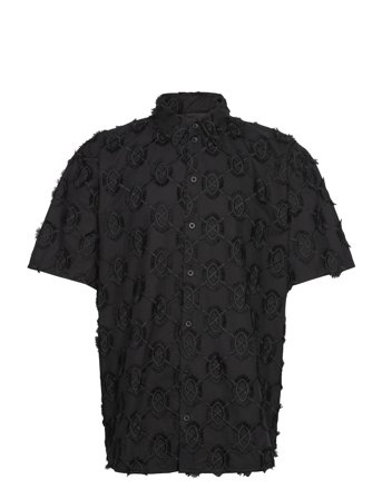 Daily Paper Trophy Shield Ss Shirt - Black - XS