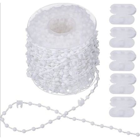 20m kæde til lamelgardiner - Tilbehør til lamelgardiner og 5 kædeforbindere - Kæde til lamelgardiner_xx