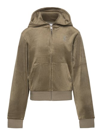 Juicy Couture | Jc Diamante Zip Thru Hood | 140