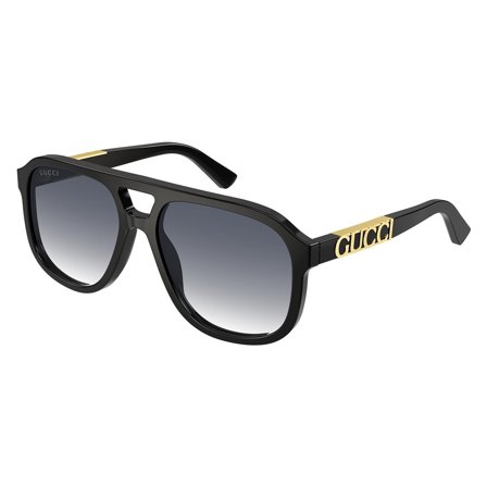 Gucci -Aurinkolasit - Black Pilot - Gucci GG1188S 002 5817