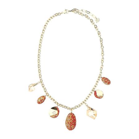 Swarovski, Necklaces Żółty, Kobieta, Rozmiar: ONE Size