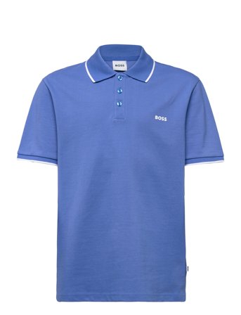 Short Sleeve Polo BOSS Blue