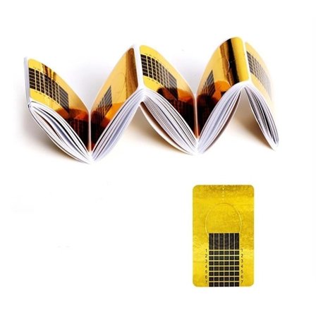 Nail Forms Nail Extension Stickers Nagelpappershållare