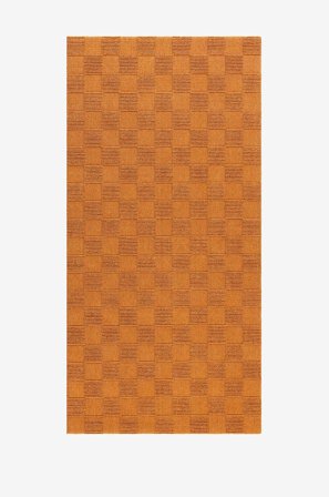 KM Home - Uld Tæppe Sydney - Orange - Uldtæpper - 80X250 - Fra Homeroom