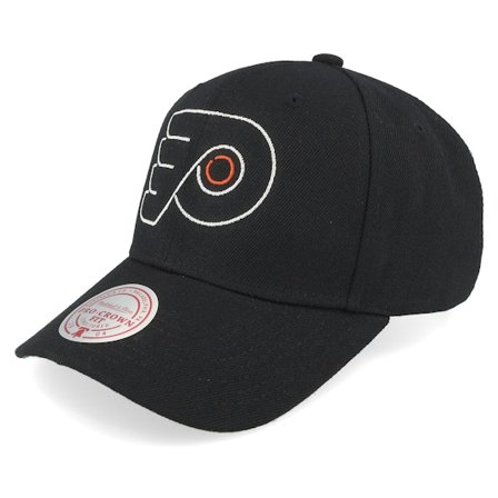 Mitchell & Ness - NHL Black adjustable Czapka Z Daszkiem - Philadelphia Flyers Neon Logo Pro Black Adjustable @ Hatstore