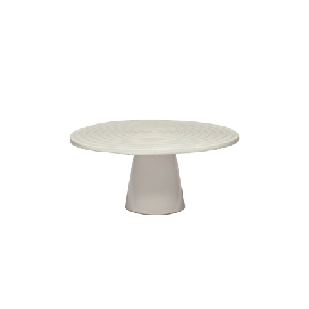 Dutchdeluxes Uppläggningsfat 25ø Serveringstillbehör Unisex Vit M