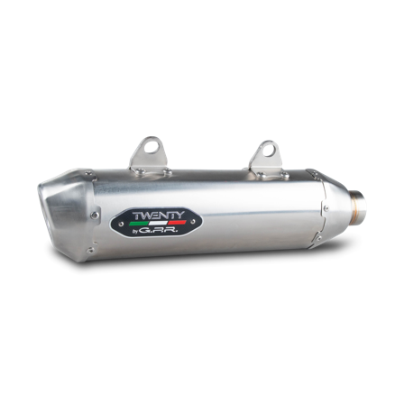 Silenziatore Twenty by G.P.R. Acciaio Inossidabile - Gas Gas MC 450F 2021-2021