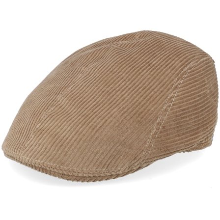 Wigéns - Beige flatcap Caps - Ivy Modern Cap Camel Flat Cap @ Hatstore