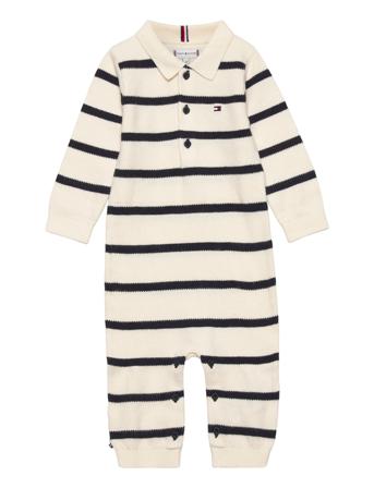 Baby Coverall Beanie Giftpack Långärmad Bodysuit Multi/mönstrad Tommy Hilfiger