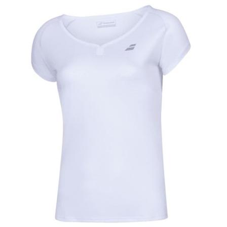 Babolat Play Sleeve Top White Women Xs