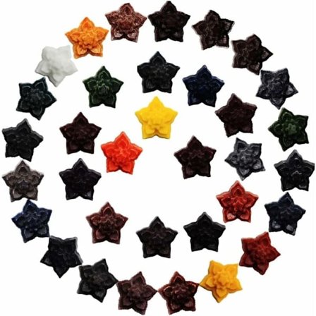 Lys Voks Farver - 34 Farver (5g/0.18oz) Lys Farver til Sojavoks, Bivoks, Lys Voks til Lysfremstilling