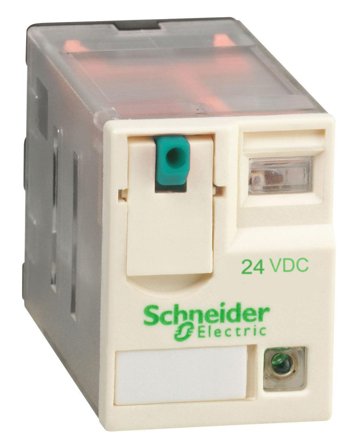 Schneider Electric RXM4AB2B7 Relé 4-polet, 6 A, 24 V AC, Elfordeling & strømforsyning