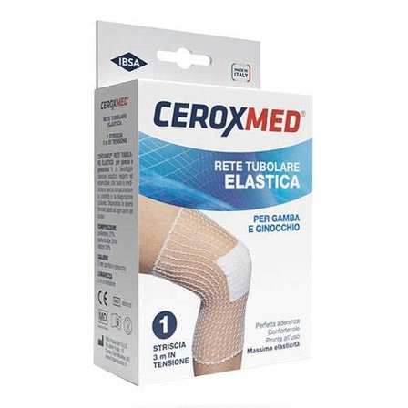Ceroxmed Rete Tubolare Gamba/Ginocchio 3 Metri 1 Pezzo