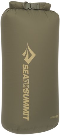 Sea to Summit Eco Lightweight Drybag 13L Olive - Tørrposer og Pakkposer