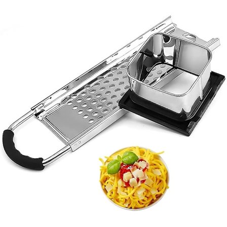 Spaetzle-høvl med glidebatteriskive, Spaetzle-maskine til gryde