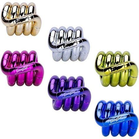 Zuru Tangle Metallic Fidget Legetøj (Farver Varierer)