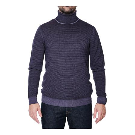Sun68, K41128 07 Maglia Blauw, Heren, Maat:L