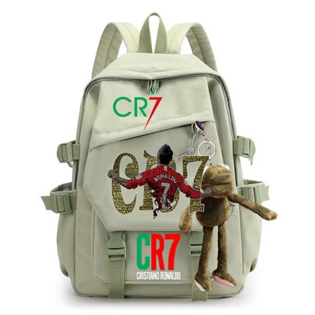 CR7 axelväska mode trend student enkel ryggsäck