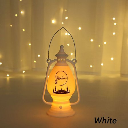 Eid al-Fitr Ramadan Hjemmelamp HVIT HVIT