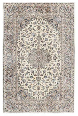 Oriental Keshan Rug 195X297 Orange/Brown Wool, Persia