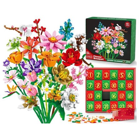 Blomsterarrangementer til voksne - konstruktionslegetøj - boligindretning - kunstige buketter