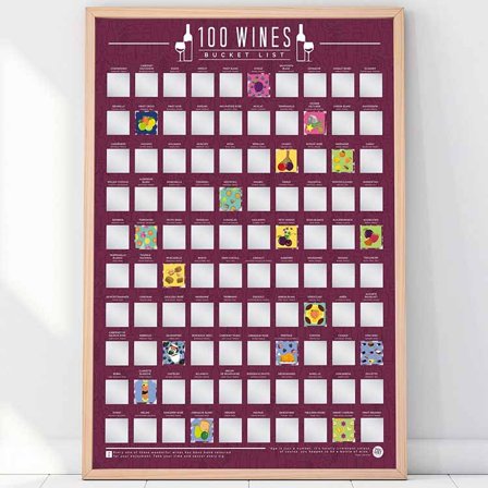 Vin Scratch Off Bucket List - Partyninja.se