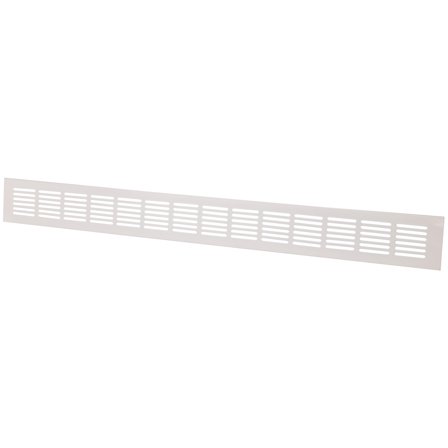 Flexit 117139 Ylivirtaussäleikkö 600 x 60 mm Valkoinen, Ilmanvaihto