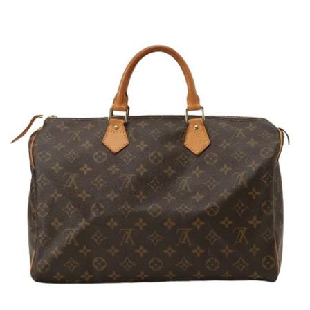 Louis Vuitton Vintage Pre-owned Canvas handvskor brun, Dam Vintage Väskor, Dam, Storlek: ONE SIZE