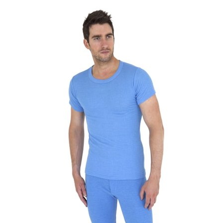 Mens Thermal Underwear Short Sleeve T Shirt Polyviscose Range (