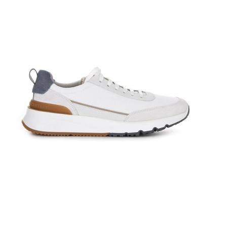 Brunello Cucinelli Mpuysi0278 Cbp31 low top sneakers Hvid, Herre, Størrelse: 41 EU