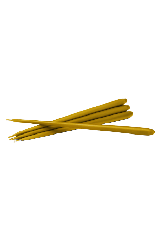 STOFF Nagel Taper Candles 6-pack Ljus Grön h: 29 d: 1,3